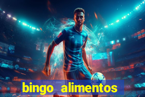 bingo alimentos para imprimir